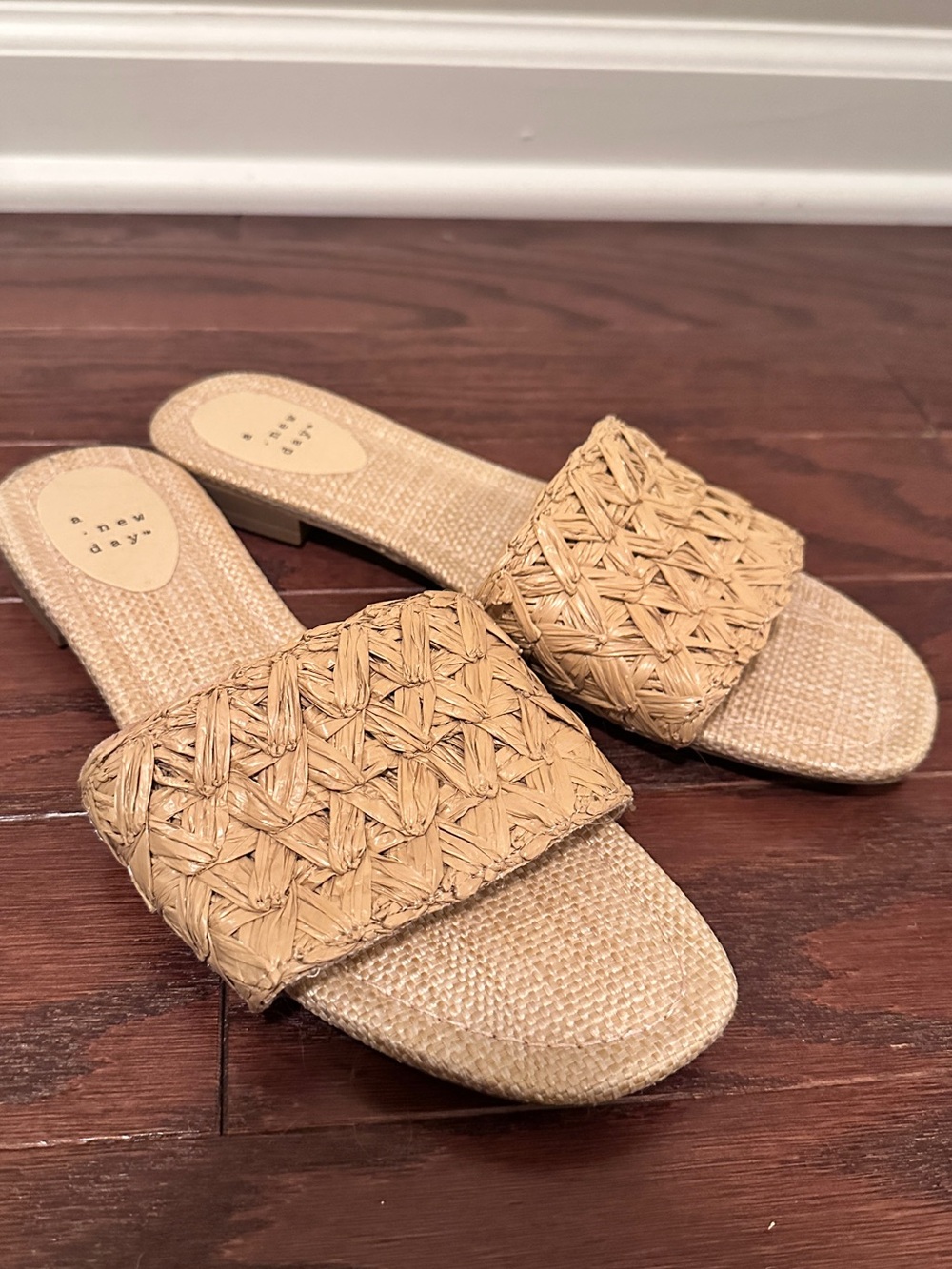 Like New! A New Day Woven Sandals